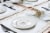 Disney The Little Mermaid Scallop Porcelain 7" Salad / Dessert Plate | Set of 4 Perspective: right