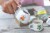 Harry Potter Hogwarts Mini Porcelain Teapot 5oz Perspective: right