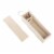 Juvale 2-Pack Wooden Wine Gift Box with Handle for Party, Housewarming, 13.9 x 3.9 x 4 Inches Perspective: right