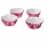 Pink Foil Cupcake Liners, Baking Cups (2 x 1 In, 200-Pack) Perspective: right