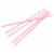 300ct Plastic Pink Disposable Party Drinking Straws 10" Perspective: right