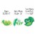 Big Dot of Happiness Double the Fun - Twins Two Peas in a Pod - Lawn Outdoor Yard Decor 10 Pc Perspective: right