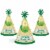 Big Dot of Happiness Double the Fun Twins Two Peas in a Pod Cone Birthday Party Hats 8 Ct Perspective: right
