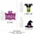 Big Dot of Happiness Happy Halloween - Witch Party Centerpiece Sticks - Table Toppers - 15 Ct Perspective: right