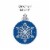 Big Dot of Happiness Blue & Silver Ornaments Lawn Outdoor Holiday Christmas Yard Decor 10 Pc Perspective: right