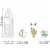 Big Dot of Happiness First Communion Elegant Cross Dessert Cupcake Toppers Treat Picks 24 Ct Perspective: right