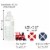 Big Dot of Happiness Railroad Party Crossing Decor Cupcake Wrappers & Treat Picks Kit 24 Ct Perspective: right