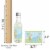 Big Dot of Happiness Baby Boy Dinosaur - Mini Wine Bottle Label Stickers - Party Favor 16 Ct Perspective: right