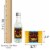 Big Dot of Happiness Tiki Luau - Mini Wine Bottle Label Stickers - Tropical Party Favor 16 Ct Perspective: right