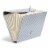 U Brands 13 Pocket Expandable File - Sweet Subtle Stripe Perspective: right