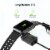 Letsfit Smartwatch Heart Rate Monitor Step Counter ID205 - Blue Perspective: right