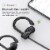 Letsfit U8L Bluetooth Headphones - Black/Gray Perspective: right