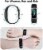Letsfit ID152 Water Resistant Heart Rate & Activity Monitor - Blue Perspective: right