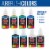 Dual Fan Air Tank Compressor System with Gravity Feed Airbrush, 6 Color Paint Set, Hose Perspective: right
