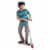 Razor A3 Lightweight Kick Push Folding Aluminum Portable Scooter for Kids - Red Perspective: right