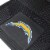 Fanmats 27x17in Vinyl Front Car Floor Mat 2 Piece Set, NFL Los Angeles Chargers Perspective: right