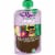 Plum Organics® Mighty 4® Pear Cherry Berry Black Bean Spinach Oat Blends Tots Stage 4 Food Pouch Perspective: right