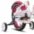 JOYSTAR Starry Girls Bike for Girls Ages 5-9 with Training Wheels, 18 , Pink Perspective: right