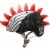 Raskullz® bike helmet wings led black Perspective: right