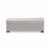 Roanoke Storage Bench in Grayish Beige Perspective: right