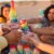 House Wine Rose Bubbles Rainbow Edition Sparkling Wine Perspective: right