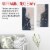 12  x 24  Gallery Depth 1-1/2  Profile Stretched Canvas 3-Pack - Gesso Triple Primed Cotton Perspective: right