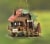 Zingz & Thingz Woodland Cabin Birdhouse Perspective: right