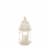 Home Locomotion 849179027063 Distressed Lantern, White - Small Perspective: right