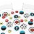 Big Dot of Happiness Bam Superhero - Baby Shower or Birthday Party Decor Large Confetti 27 Ct Perspective: right