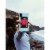 SUC-IT Thermal Silicone Suction Cup Phone Holder Stand - Pink with Black Clips Perspective: right