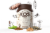 KOS Organic Chocolate Flavor Plant Protein Powder Perspective: right