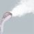 Salav HS-100 ROSE GOLD DuoPress Hand Held Steamer Plus Iron&#44; Rose Gold Perspective: right