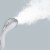 Salav HS-100 SILVER Silver Duo Press Hand Held Steamer Perspective: right