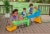 Simplay3 Rushing River Falls Water Play Table Perspective: right