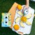 JuneShine Mango Daydream Hard Kombucha Perspective: right