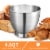 Geek Chef GSM45R Stainless Steel 4.8 Quart Bowl 12 Speed Baking Stand Mixer, Red Perspective: right