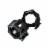 Tru Grit Barbell Collar Pair - Black Perspective: right