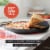 Chef Pomodoro Cast Iron Pizza Pan, 12 Inch Pre-Seasoned Skillet, with Handles, Baking Pan Perspective: right