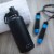 BOZ Stainless Steel Water Bottle XL - Two-Pack Bundle, Black / White, (1 L / 34oz) Wide Mouth Perspective: right