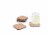 Summit One Cork Coasters (Set of 6) - Bar Accessories for Home Bar Set Perspective: right