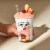 Daily Harvest Strawberry + Peach Smoothie Perspective: right