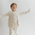 Organic Neutral Cardigan in Natural Undyed Cotton - 3-6M / Natural Perspective: right