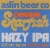 Aslin Beer Co Orange Starfish Hazy IPA Perspective: right