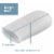 ZenToes 6 Pack Gel Toe Caps - Cushions and Protects Big Toes from Rubbing - (Large, White) Perspective: right