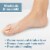 ZenToes 6 Pack Gel Toe Caps - Cushions and Protects Toes from Rubbing - (Small, Beige) Perspective: right