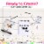 Brite Crown Mixed Media Sketch Pad 1-Pack (60 Sheets) - 9x12Sketch Book Perspective: right