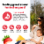 Noka® Strawberry Pineapple Superfood Smoothie Fruit Pouch Perspective: right