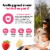 Noka® Strawberry Banana Superfood Smoothies + Immune Support Perspective: right