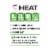 CELSIUS HEAT Sparkling Cherry Lime Energy Drink Perspective: right