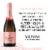 Mumm Brut Rose Champagne California Sparkling Wine Perspective: right